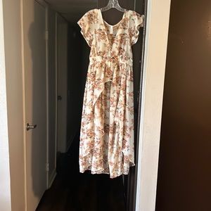 Live&Truth Floral buttoned down Kimono